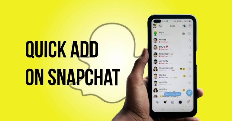 What is Snapchat Quick Add?